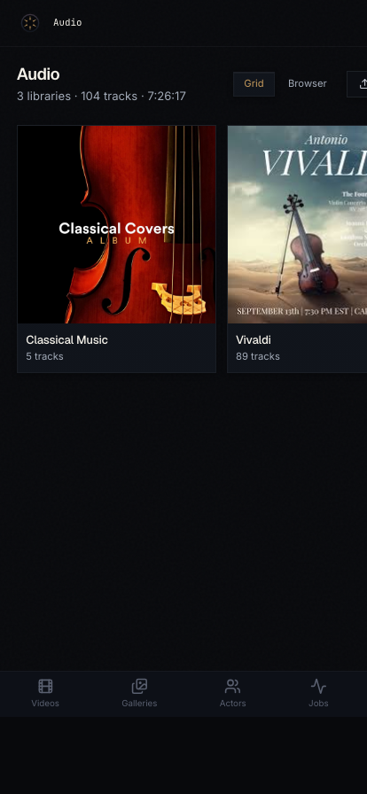 Mobile audio