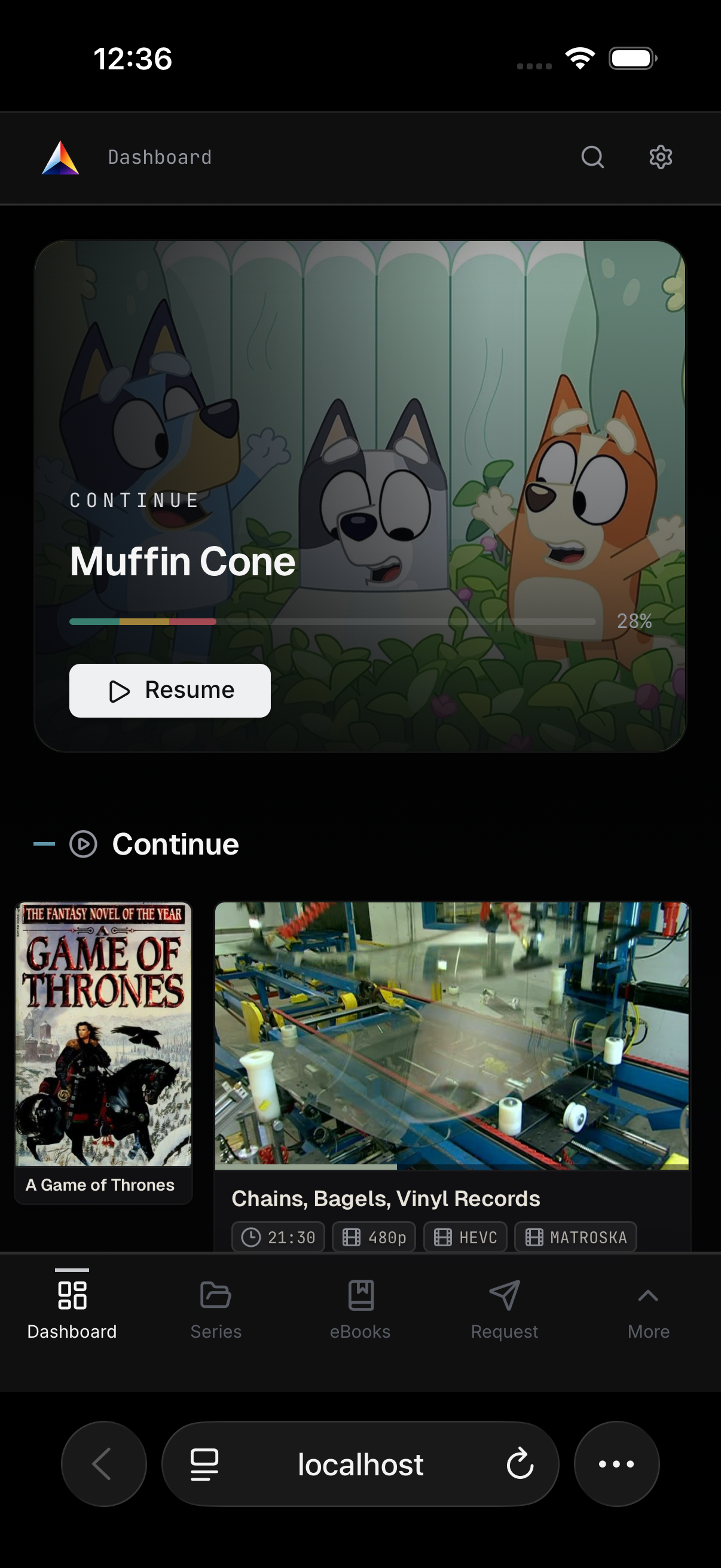 Mobile dashboard